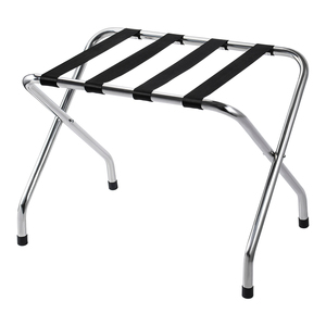 Portavaligie in Metallo Resistente, Supporto Pieghevole per Bagagli in Stile Moderno per Camera da Letto e Hotel - Product Image 1