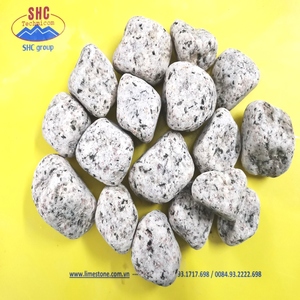 Piedra de guijarro para decoración, granito blanco - Product Image 4