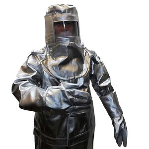 Tissu en feuille d'aluminium sans amiante Anti-feu pour pompier - Product Image 2