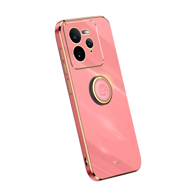 Shockproof Soft TPU Mobile Phone Case with Ring Holder Protective Back Cover Case for Realme GT7 Pro 5G GT6 Reno 13 Pro