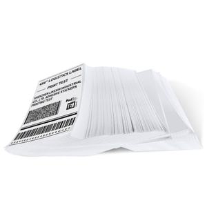 Étiquettes d'expédition thermiques directes 4x6, étiquettes code-barres, échantillon gratuit, impression de logo personnalisée, papier thermique résistant à l'eau, 3 couches, 5 ans, 70 g/m² - Product Image 4