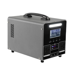 Station d'alimentation portable 220V grande capacité au lithium fer phosphate pour camping en extérieur et utilisation automobile - Product Image 3