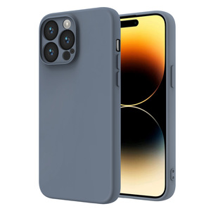 Funda de teléfono protectora a prueba de golpes con forro de silicona líquida con logotipo de color personalizado para IPhone 15 14 <span class=keywords><strong>11</strong></span> 12 13 Pro Max - Product Image 4