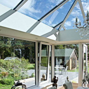 Winter Garden Sunroom libère le <span class=keywords><strong>toit</strong></span> en triangle Sunroom Glass House Abordable Outdoor House Sunroom - Product Image 6