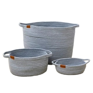 Cesta de Almacenamiento Grande de Cuerda de Algodón de la Marca LEGEND, Diseño Desmontable, Plegable, Ecológica, No Irritante, para Ropa Sucia, Navidad - Product Image 6
