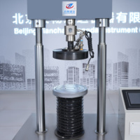 20Ton Automatic Pavement Material Strength Tester Dual Displacement Sensor JTG3430 CBR Marshall Unconfined Compression