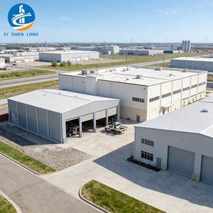 Bâtiment d'entrepôt préfabriqué industriel en structure métallique, <span class=keywords><strong>grande</strong></span> halle d'usine, source de confiance - Product Image 1