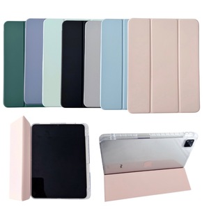 Custodia Protettiva per Tablet in Acrilico Trasparente con Slot per Penna, Tri-fold Antiurto per iPad/Samsung/<span class=keywords><strong>Huawei</strong></span>/Xiaomi - Product Image 6