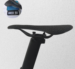 Sillín de <span class=keywords><strong>bicicleta</strong></span> impreso en 3D, sillín de carbono ultraligero, 135/<span class=keywords><strong>143mm</strong></span>, 150g, sillín de <span class=keywords><strong>bicicleta</strong></span> para Mtb, grava, asiento de <span class=keywords><strong>bicicleta</strong></span> de carretera, piezas de <span class=keywords><strong>bicicleta</strong></span> - Product Image 2