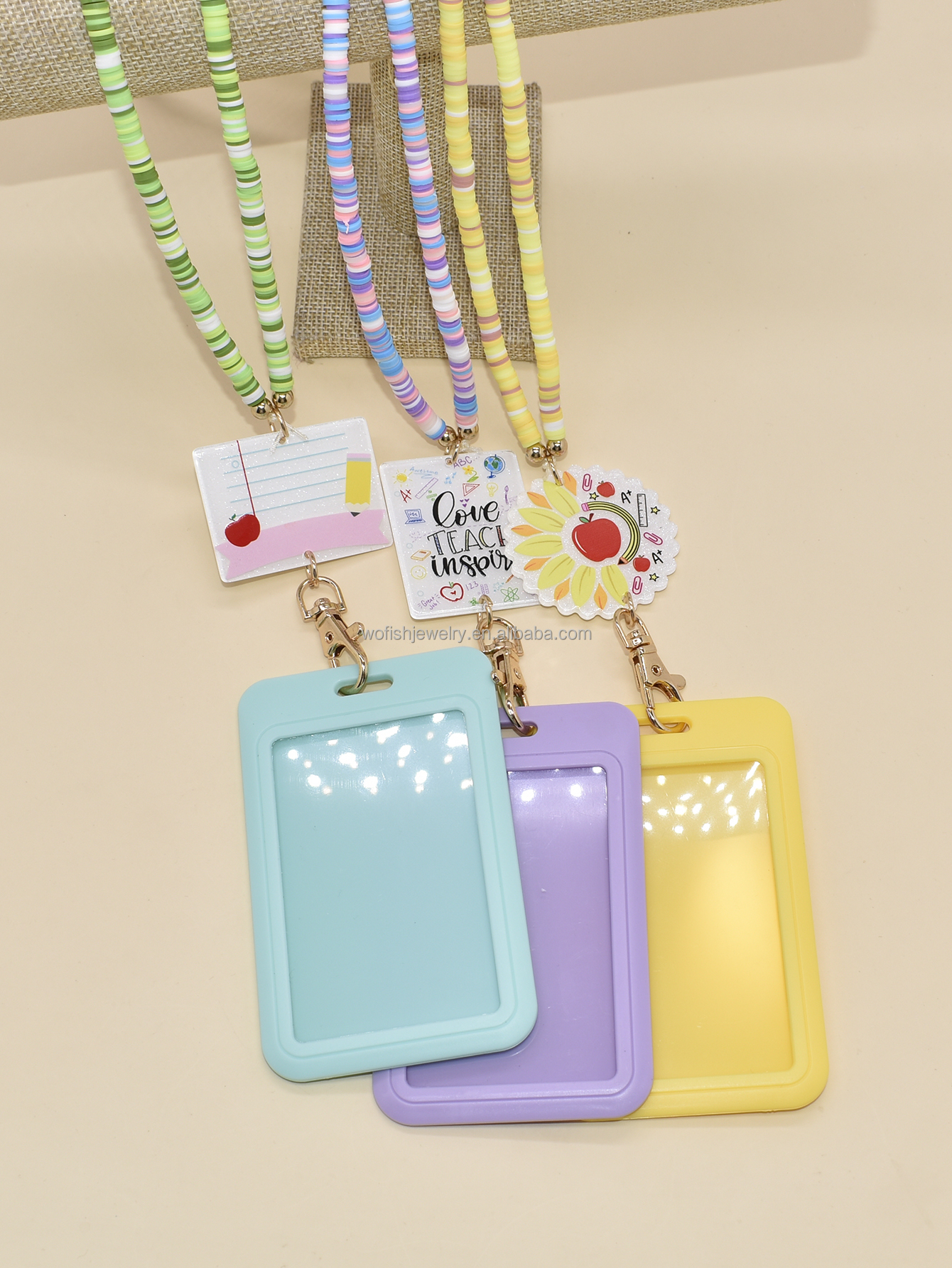 Silicone Lanyards for Promotional Gifts Waterproof & Durable Soft Comfortable Fashion Style Accessories for Staff ID Cards Image 2