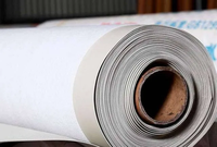 Membrane de toiture en TPO blanche réfléchissante à la chaleur avec fonction de refroidissement solaire, plaque d'économie d'énergie pour toiture commerciale