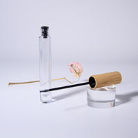 Tubes de gloss à lèvres vides transparents de luxe écologiques de 5 ml, emballage avec logo, tubes de gloss à lèvres, contenants d'emballage, flacon avec applicateur