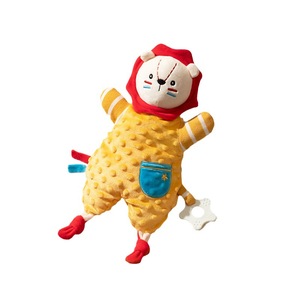 Juguete <span class=keywords><strong>de</strong></span> Peluche para Bebés, Muñeco <span class=keywords><strong>de</strong></span> León Munch, Consolador para Dormir, Juguetes <span class=keywords><strong>de</strong></span> Peluche Suaves con Campana Integrada, Material Seguro y No Tóxico, Masticable - Product Image 1