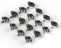 Interrupteur thermique bimétallique HKW301 KSD301, accessoires électroniques, interrupteur de température