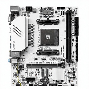 Scheda Madre JGINYUE M-ATX <span class=keywords><strong>B450M</strong></span> PRO ARGB AM4 Compatibile con CPU 5600X/5700X/X3D/5800X/5900X/5950X - Product Image 1