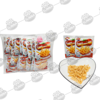 En gros, Frites de pommes de terre et tomates de qualité, Aliments soufflés croustillants, Snack décontracté, Biscuits soufflés
