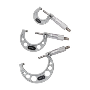 Set di Micrometri Esterni di Alta Precisione a Prezzo di Fabbrica, Strumenti di Misurazione Metrici con Arresto a Cricchetto - Product Image 4