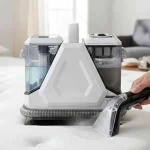 <span class=keywords><strong>Nettoyeur</strong></span> de tissus 550W 14KPa à double réservoir 1,8L/1,2L pour tapis, canapé, rideaux, matelas, machine de nettoyage en profondeur 220-240V avec boîte à produits - Product Image 6