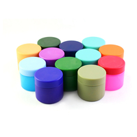 Botol Kaca Semprot Warna Kustom Dengan Tutup Plastik Pengaman Anak untuk Penyimpanan Bunga Kering