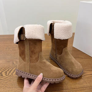 Nouveauté Automne-Hiver 2025, bottes de chevalières rétro longues de style coréen, chaudes et tendance pour filles - Product Image 4