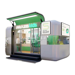 Unidad de exhibición portátil moderna y brillante Praziskids Mobile Store Pod para la venta minorista de gafas - Product Image 4