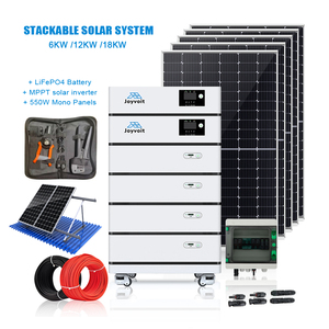 Invertisseurs empilables et 2 batteries lithium-ion de 5 kWh, système de stockage d'énergie 12 kW 48 V, IP65, port de communication CAN, série - Product Image 4