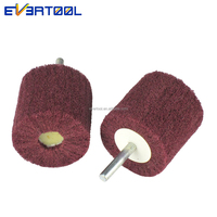 EVERTOOL Disques à lamelles abrasifs non tissés montés sur support, pour finition, très flexibles et adaptables aux contours
