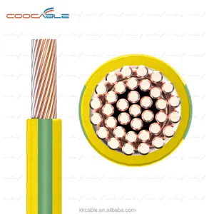 Earth Yellow Green Wire 35mm2 50mm2 Copper Ground Earth Cable