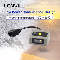 Módulo Escáner de Códigos de Barras 1D 2D LONVILL Ultra Compacto 640x480 CMOS para Integración OEM en Dispositivos Integrados