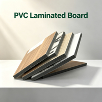 Fournisseur de panneaux en mousse stratifiée avec film PVC à grain de bois, surface lisse pour revêtement mural et décoration