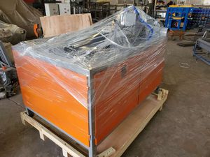 Machine à couper les blocs de bois à longue durée de vie et à coupes carrées à chaque fois |   Scie à découpe automatique pour pieds de palettes standard - Product Image 4