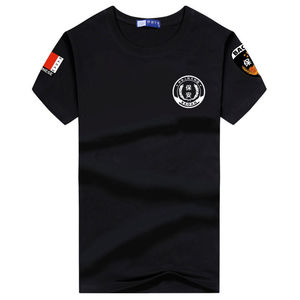 Tùy Chỉnh Chiến Thuật Bảo Vệ An Ninh T-Shirts Đồng Phục An Ninh Người Đàn Ông Màu Đen An Ninh T Áo Sơ Mi - Product Image 6