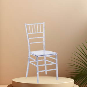Chaise en plastique transparente moderne pour banquet de mariage, chaise d'hôtel, chaise de mariage en plastique - Product Image 1