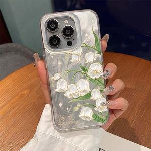 Motif personnalisé PC plume fil étui de protection pour iPhone 16 Pro <span class=keywords><strong>Max</strong></span> tulipe étui de téléphone pour iPhone 17 16 15 Pro <span class=keywords><strong>prix</strong></span> d'usine - Product Image 5