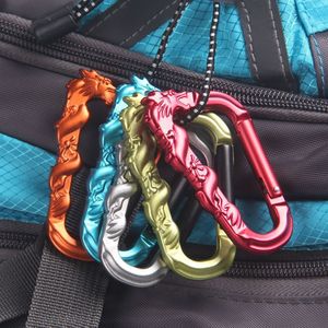 Mosquetón Z W de Aleación de Aluminio en Forma de D con Bloqueo, Gancho para Colgar en Mochilas de Escalada al Aire Libre, Uso Universal - Product Image 3