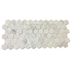 Azulejos de mosaico de mármol blanco, vetas grises, diseño moderno, directo de fábrica, profesional para cocina, baño, suelo, decoración de pared - Product Image 4