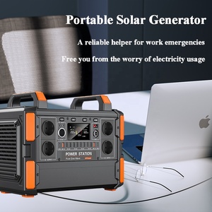 UPS 110V 220V EU cắm 4000W 5KW giá rẻ Trạm điện cầm tay 3000W 3600W 4000W 5KW với bảng điều khiển năng lượng mặt trời và ánh sáng - Product Image 5