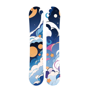 Snowboard de madera de invierno para adultos con construcción de sándwich de estilo libre para esquiadores y snowboarders - Product Image 2