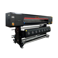 Imprimante grand format automatique de 1,9 m, utilise 4 têtes, imprimante par sublimation, encre de sublimation pour machine d'impression sur tissu