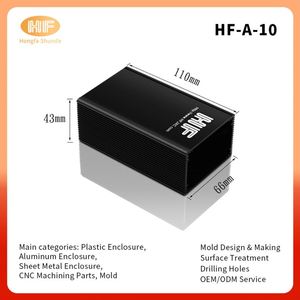 Factory Custom Durable Aluminum Alloy Electronic Switching Power Supply Box IP54 <b>Enclosure</b> for Electrical Project - Product Image 3