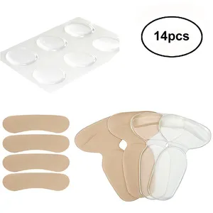 Doublure antidérapante pour talons, 10 pièces, Gel collant lavable, coussin pour femmes