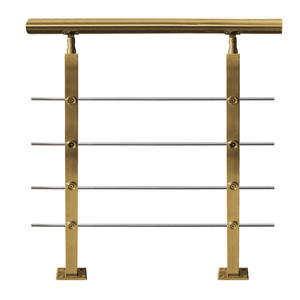 עיצוב מודרני 304 נירוסטה צינור מרובע מעקה מעקה מדרגות העמסה עצמית רכבת מלונות עבור בתי חרושת - Product Image 5