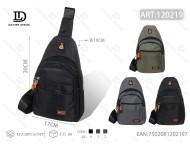 Borsa da petto da uomo in tela con chiusura a cerniera per tutte le stagioni M123017 - Product Image 1