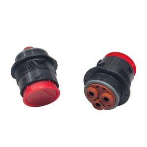 Conector Circular en Línea Deutsch HDP24-24-7PN-C038 Serie HDP20 de 7 Pines, Receptáculo Serie HDP 24 con Carcasa y <span class=keywords><strong>Sello</strong></span> - Product Image 2