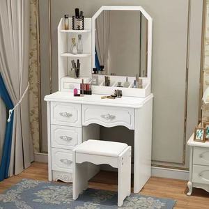 Tocador moderno para dormitorio, armario de almacenamiento minimalista, tocador de una pieza, pequeño hogar, <span class=keywords><strong>Netflix</strong></span>, tocador de estilo de líneas simples - Product Image 3