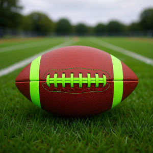 Ballon de football américain de taille 9 en cuir PU, durable, pour l'entraînement des jeunes et des adultes, utilisation en extérieur. - Product Image 2