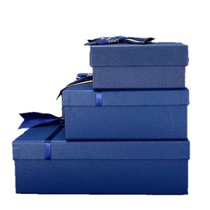 Cajas rígidas de papel reciclado azul duro de lujo personalizadas para el Día de San Valentín, cumpleaños, perfume, cosméticos, embalaje de regalo personalizado - Product Image 6