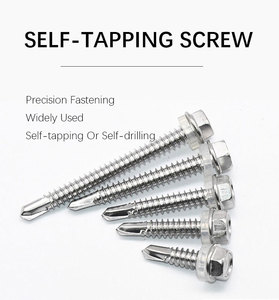 Tornillos Autoperforantes de Acero Inoxidable Duraderos con Cabeza Hexagonal, Servicio OEM y ODM de Fábrica para Pedidos al por Mayor - Product Image 3