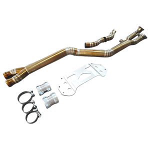 Tubo medio de aleación de titanio AKS para tubo medio único G80 M3 - Product Image 2