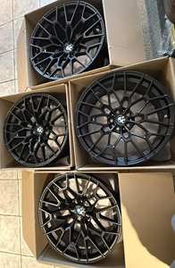 Jantes en alliage noir usiné 827M 18 19 20 pouces 5x112~120 pour voitures particulières <span class=keywords><strong>BMW</strong></span> X5 <span class=keywords><strong>M3</strong></span> M4 <span class=keywords><strong>E30</strong></span> E36 E46 E60 F10 E39 - Product Image 5